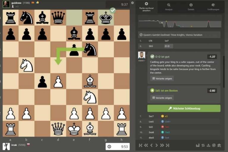 So blunderte ich mich durch 10 Minuten auf chess.com