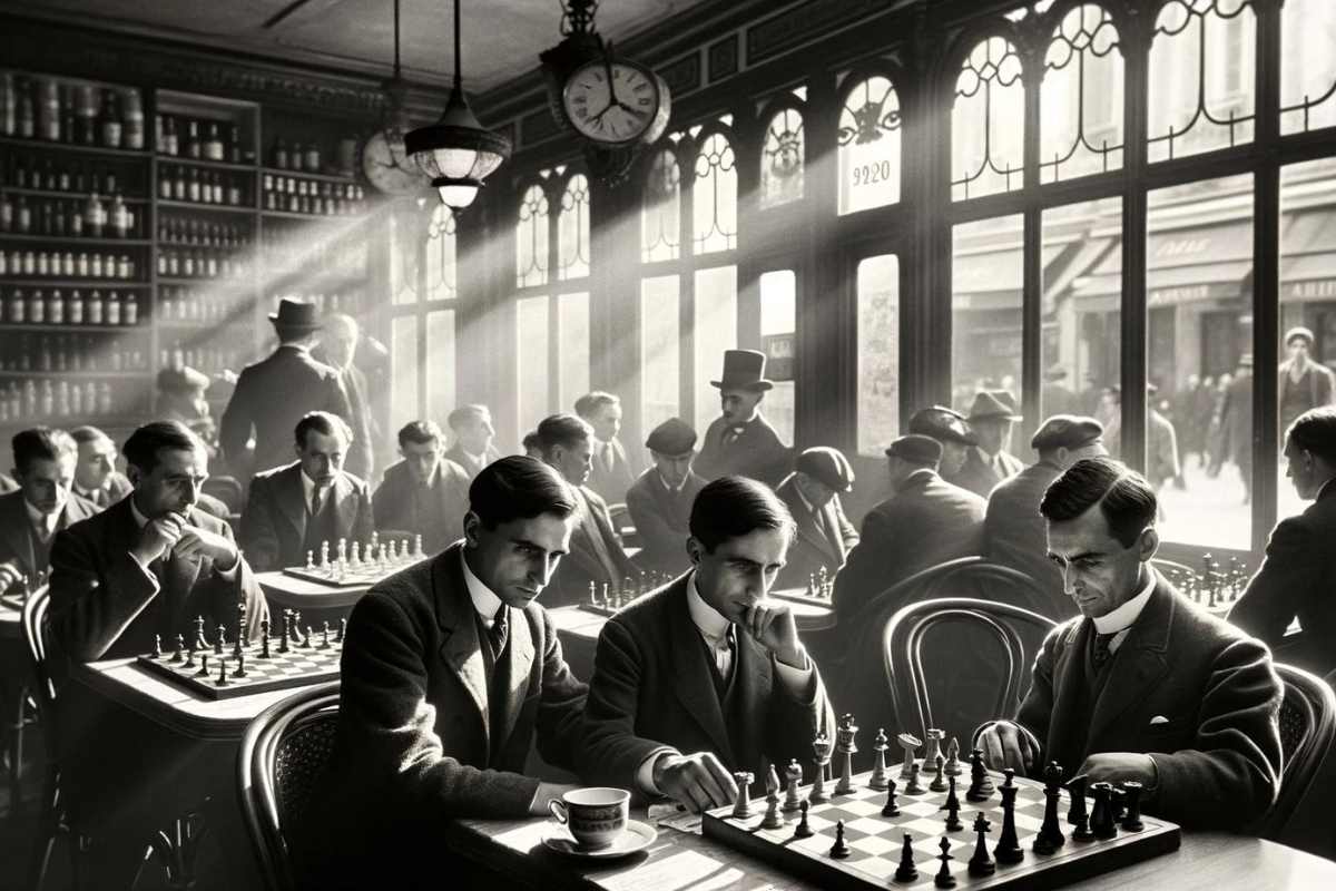 Gerade deswegen - Alexander Aljechin in Pariser Cafe 1928